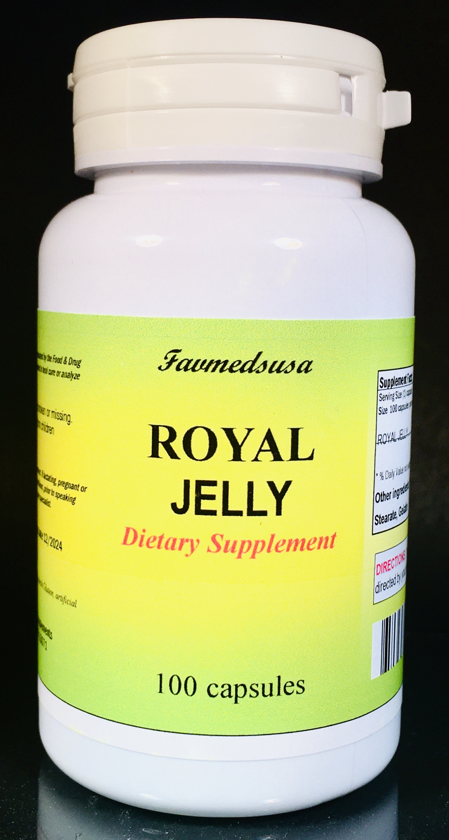 Royal Jelly 500mg - 100 Capsules